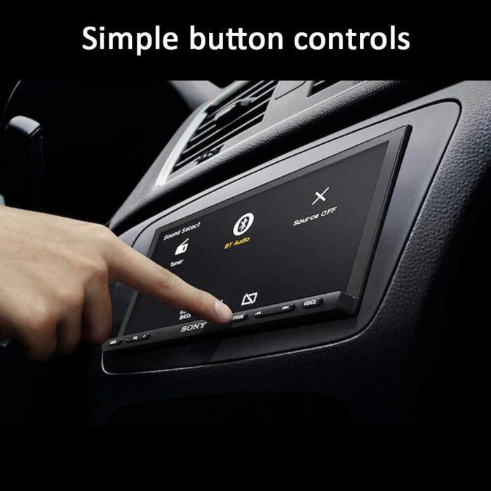 Sony Car Stereo XAV-AX7000 17.6 cm (6.95 inch) Capacitive Touch Screen High Power Media Receiver - Image 5