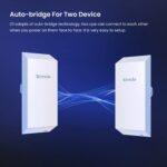 Tenda O1 300Mpbs Wireless 2.4GHz 8dBi Outdoor Point to Point CPE - Image 3