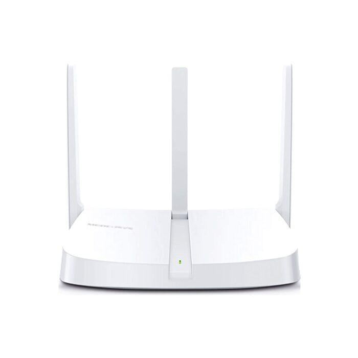 MERCUSYS MW305R 300Mbps Wireless Single_Band Wi-Fi/WiFi Router with Three 5dBi Antennas, Parental Control, MediaTek Chipset (White) - Image 1