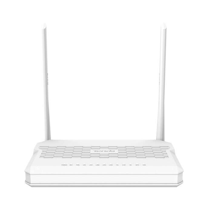 Tenda HG9 AC1200 Dualband Wi-Fi GPON ONT Router, 4 Gigabit Ports, 2X6dBi Antennas, Up to 1176Mbps Wi-Fi Linking - White - Image 1