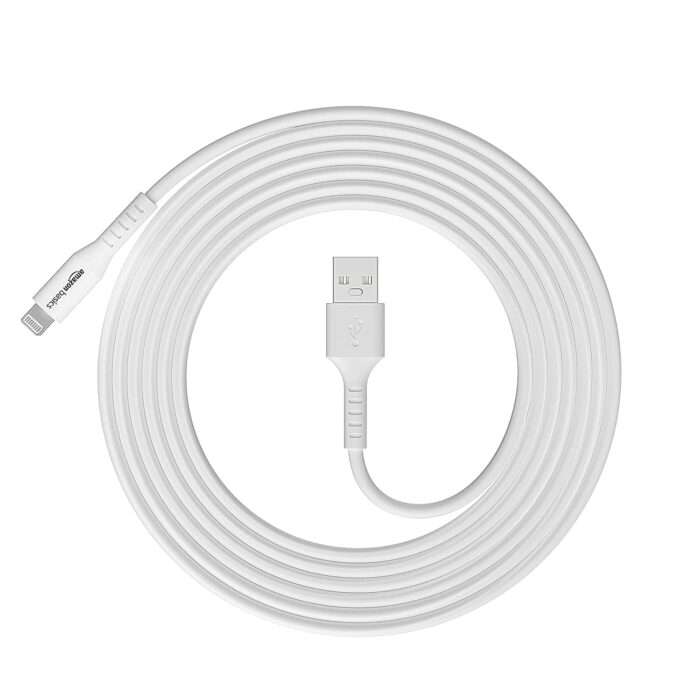Amazon Basics USB A to Lightning MFi Certified Charging Cable,1.8 meter (White) - Image 3