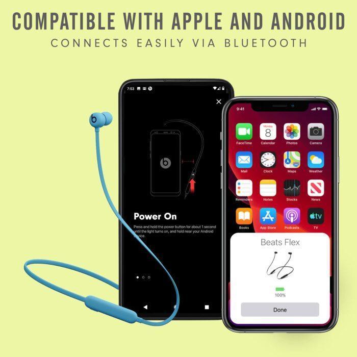 Apple Beats Flex Wireless Earphones W1 Headphone Chip, Magnetic Earbuds, Class 1 Bluetooth, 12 Hours of Listening Time - Image 6