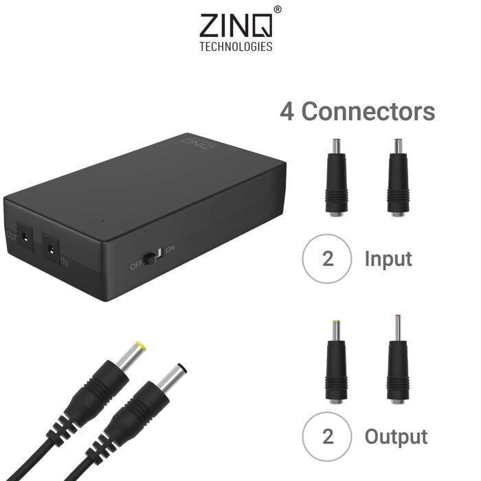 Zinq Technologies ZQ-6600 12V UPS for Router, Intercom, CCTV, Set-top Box - Image 2