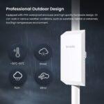 Tenda O1 300Mpbs Wireless 2.4GHz 8dBi Outdoor Point to Point CPE - Image 4