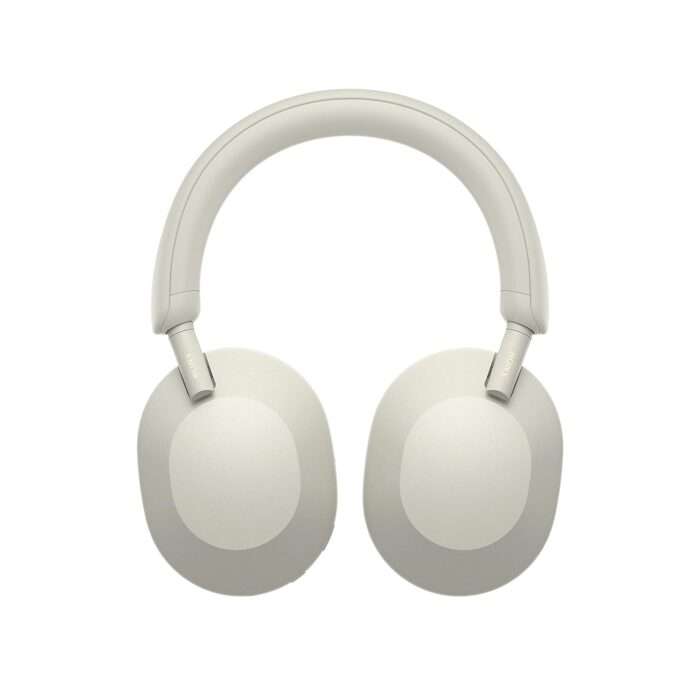 Sony WH-1000XM5 Wireless Industry Leading Active Noise Cancelling Headphones, 30Hr Playback - Silver - Image 4