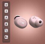boAt Airdopes 171 In-Ear Earbuds with 6mm drivers, Bluetooth v5.0, Up to 13H Playback, Voice Assistant - Rose Gold - Image 6