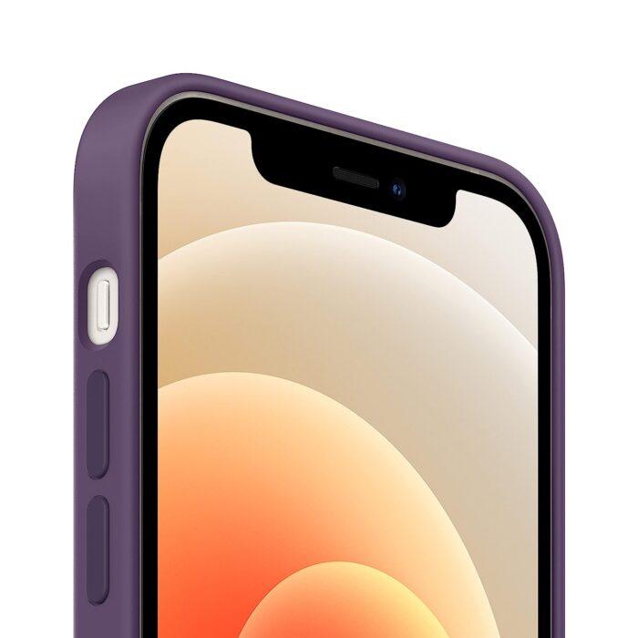 Apple Pouch Case for iPhone 12 Mini (Leather | Amethyst) Multicolor - Image 2