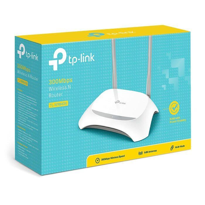 TP-link 300Mbps Wireless N Speed N300 TL-WR840N Wi-Fi Single Band Router | Access Point Mode | Range Extender mode | WISP Mode | Parental Controls | Guest Network | IPTV | IPv6 | White - Image 3