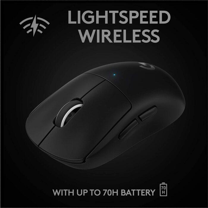 Logitech G PRO X Superlight Wireless USB Gaming Mouse, Ultra Lightweight 63 g, Hero 25K Sensor, 25, 600 DPI - Image 3