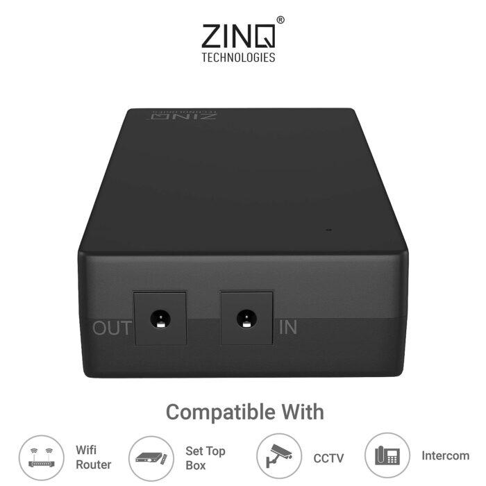 Zinq Technologies ZQ-6600 12V UPS for Router, Intercom, CCTV, Set-top Box - Image 4