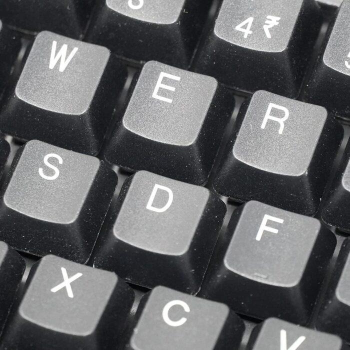 TVS ELECTRONICS USB Gold Keyboard (Black) - Image 3