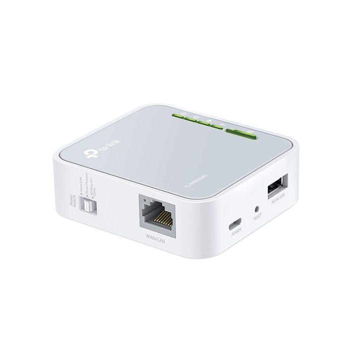 TP-Link AC750 Mbps Wireless Portable Mini Travel Router (TL-WR902AC) - Support Multiple Modes, WiFi Router/Hotspot/Bridge/Range Extender/Access Point/Client Modes, Dual_Band Wi-Fi, 1 USB 2.0 Port, - Image 3