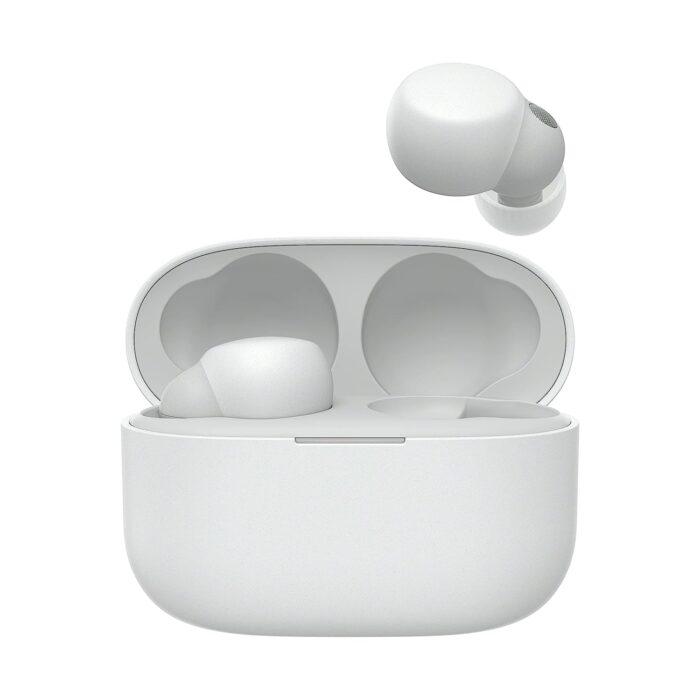 Sony LinkBuds S WF-LS900N Noise Cancellation Earbuds Hi-Res Audio and 360 Reality Audio with Multipoint, Battery 20Hrs IPX4 - White - Image 2