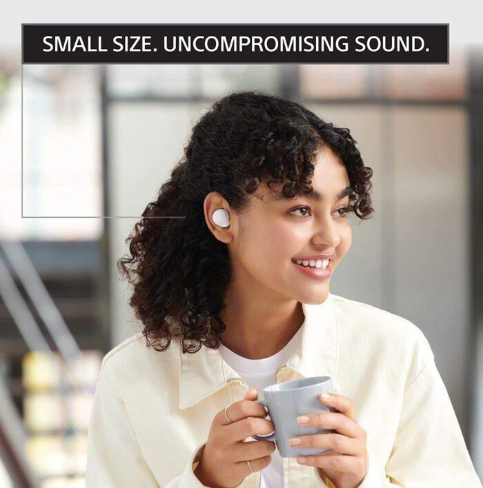 Sony WF-C500 TWS Earbuds with Mic, 20Hrs Battery, Quick Charge, Fast Pair, 360 Reality Audio - White - Image 3