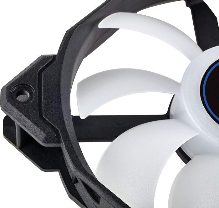 Corsair AF120 Air Series, 120 mm LED Low Noise Cooling Fan - Blue (Triple Pack) - Image 2