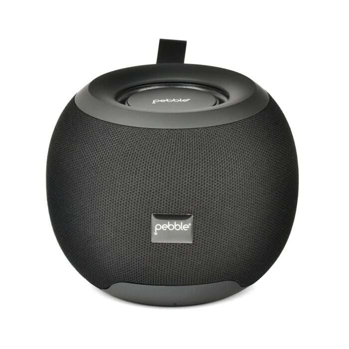 Pebble Dome Heavy Bass 5W Bluetooth Speaker (Black) - Image 1