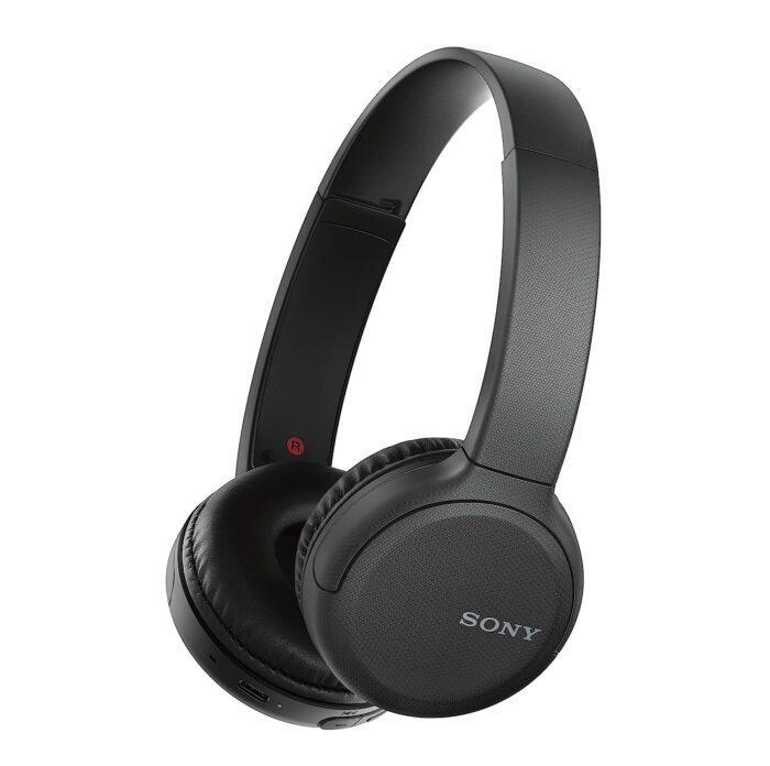 Sony Wh-Ch510 Bluetooth Wireless On Ear Headphones Up-To 35Hrs Playtime Lightweight, Type-C - Black - Image 1