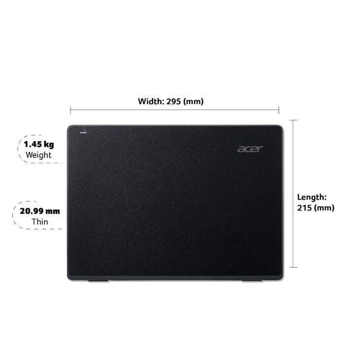 Acer Travelmate Business Laptop Intel Pentium N5030 Quad-core Processor (4GB DDR4/ 128GB SSD/UHD Graphics/Windows 11 Home/Spill Resistant Keyboard) TMB311-31 with 29.4 cm (11.6 Inches) HD Display - Image 2