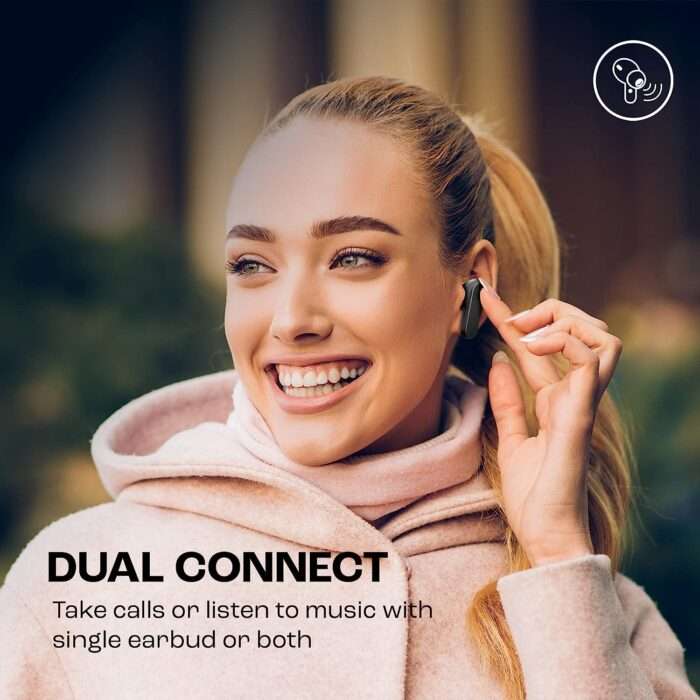 JBL Wave 200 Wireless Earbuds (TWS) with Mic, 20 Hours Playtim - Black - Image 4