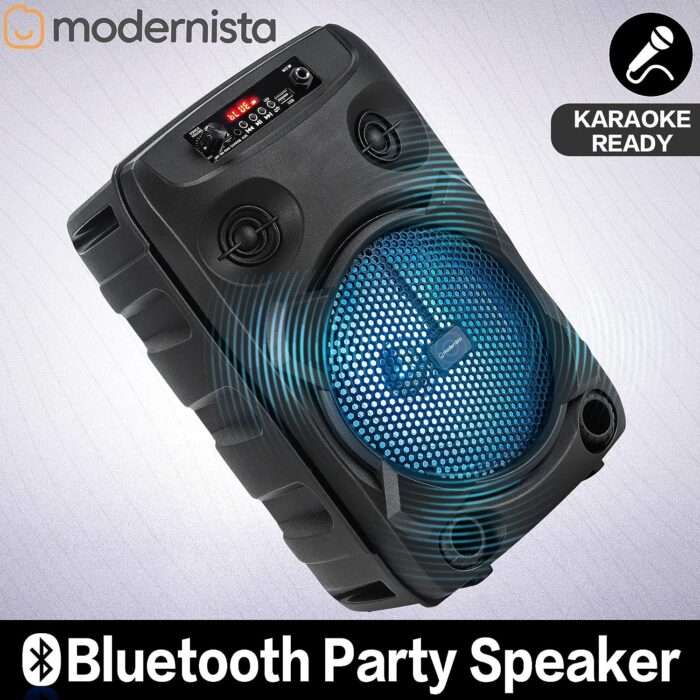 Modernista Sound Box 100 20 Watt Wireless Bluetooth Party Speaker - Black - Image 2