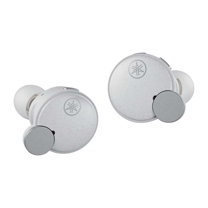 Yamaha Audio TW-E7B Wireless Earbuds, True Sound, Bluetooth, Active Noise Cancelling, Built-in Microphones - White - Image 2