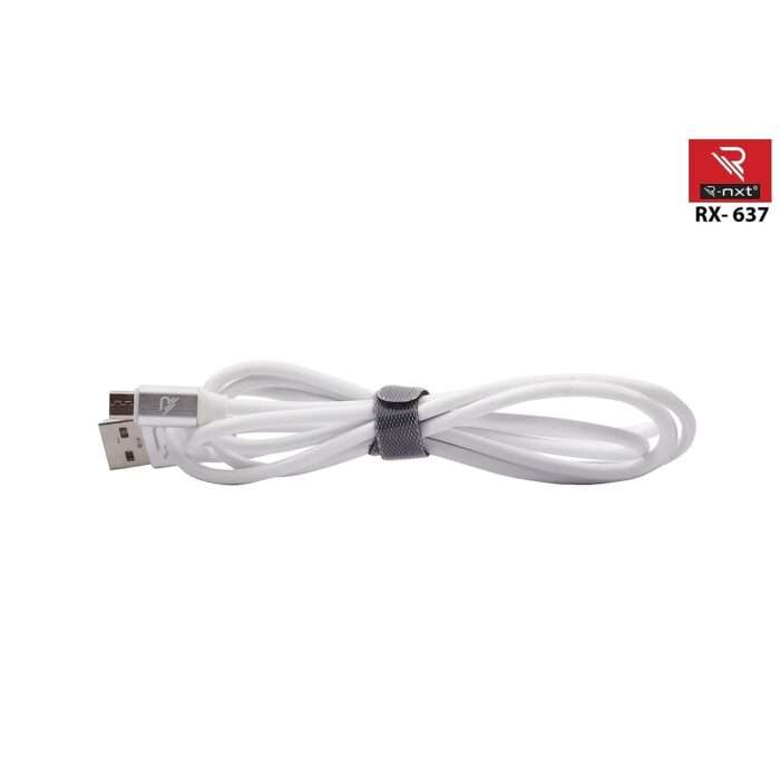 R-NXT RX 637 USB Data Cable (White) - Image 2