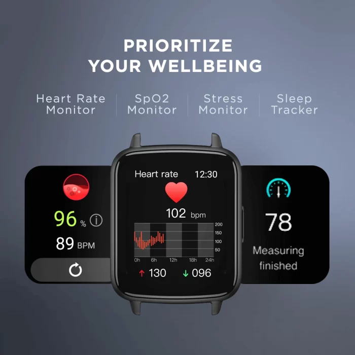 boAt Wave Neo with 1.69 inch , 2.5D Curved Display & Multiple Sports Modes Smartwatch -Active Black - Image 3