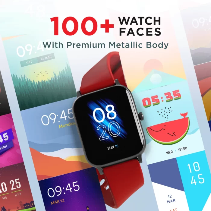 boAt Xtend Pro Bluetooth Calling Smartwatch with 1.78" AMOLED Display, 700+ Active Modes, Live Cricket Scores - Ragging Red - Image 4