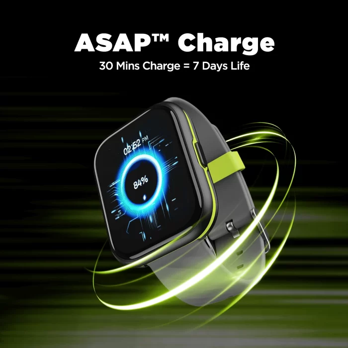 boAt Xtend‌ Sport Fitness Smart Watch with 1.69 HD Display, 700+ Active Modes, Multiple Watch Faces - Ashen Grey - Image 2