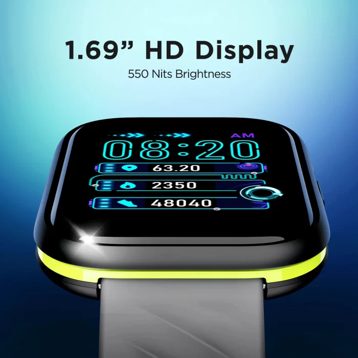 boAt Xtend‌ Sport Fitness Smart Watch with 1.69 HD Display, 700+ Active Modes, Multiple Watch Faces - Ashen Grey - Image 3