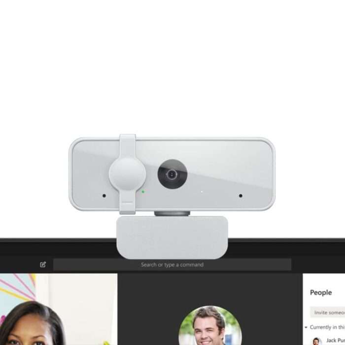 Lenovo 300 FHD Webcam with Full Stereo Dual Built-in mics | FHD 1080P 2.1 Megapixel CMOS Camera Digital Zoom - Image 5