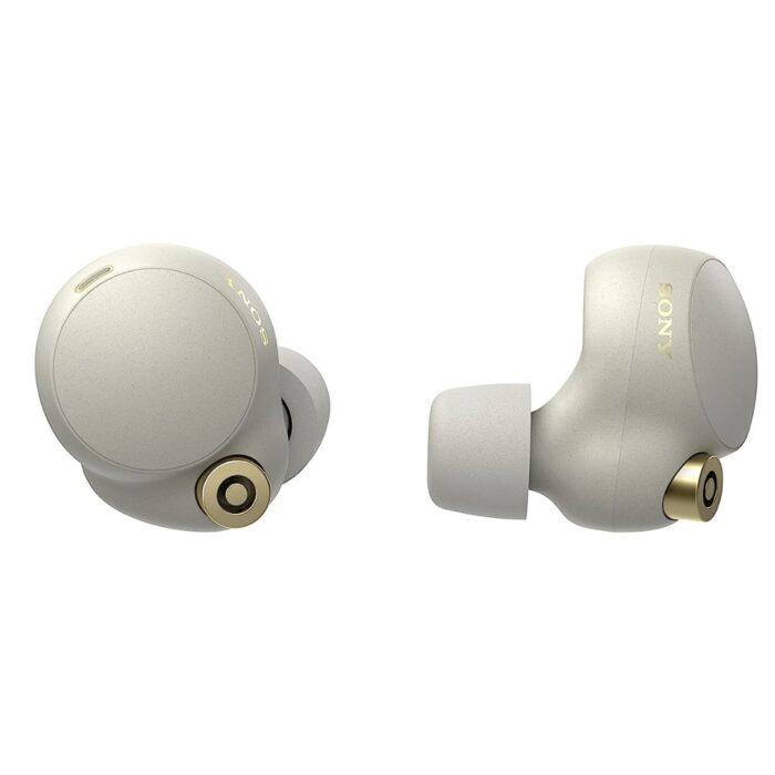 Sony WF-1000XM4 Industry Leading Active Noise Cancellation Multipoint Connection BT 5.2 TWS Truly Wireless in Ear Earbuds -Silver - Image 2