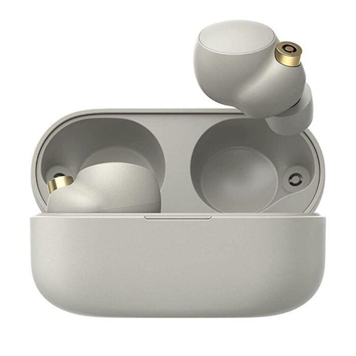Sony WF-1000XM4 Industry Leading Active Noise Cancellation Multipoint Connection BT 5.2 TWS Truly Wireless in Ear Earbuds -Silver - Image 3