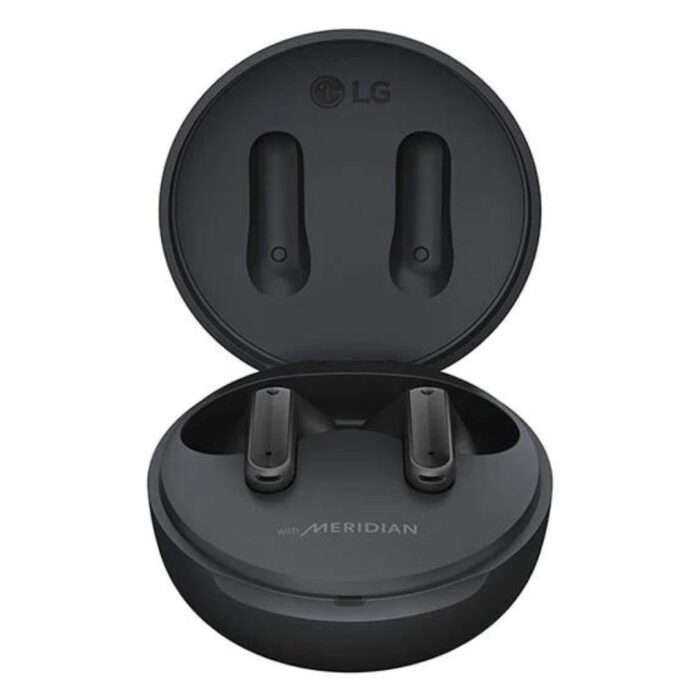 LG Tone Free FP5 - Enhanced Active Noise Cancelling Bluetooth Truly Wireless in Ear Earbuds with mic (Black) - Image 2