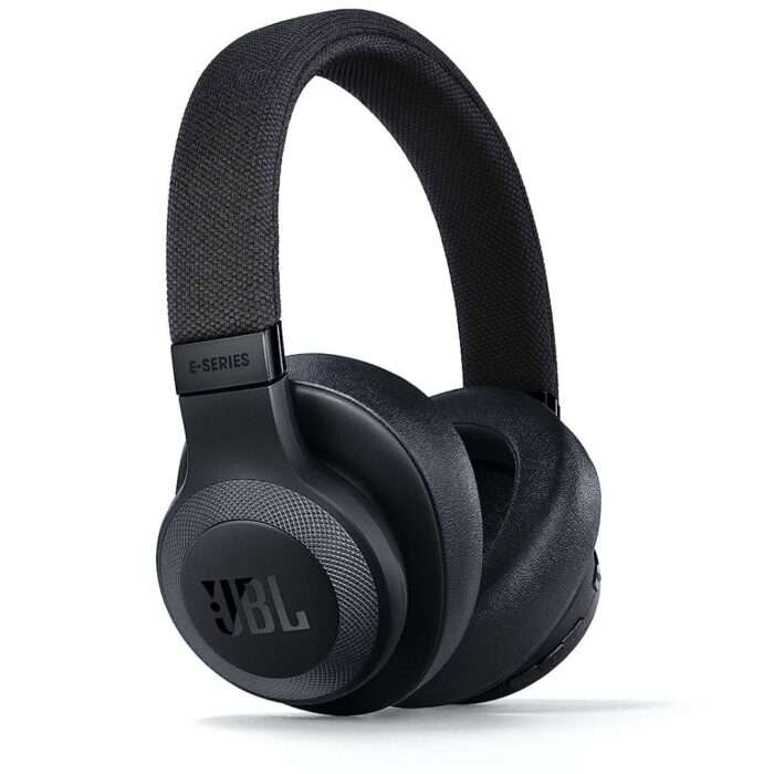 JBL Lifestyle E65BTNC Wireless Noise-Cancelling Over-the-Ear Headphones - Black - Image 1