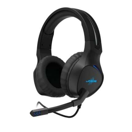 uRage SoundZ 400 Gaming Headset, USB Wired Gaming Headphones, Over Ear Gamer Headset with Microphone- Black