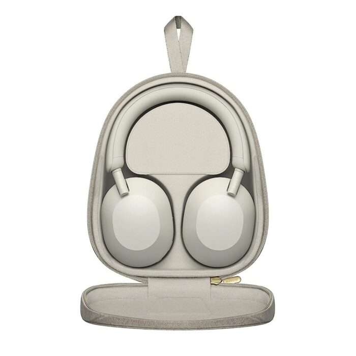 Sony WH-1000XM5 Wireless Industry Leading Active Noise Cancelling Headphones, 30Hr Playback - Silver - Image 9