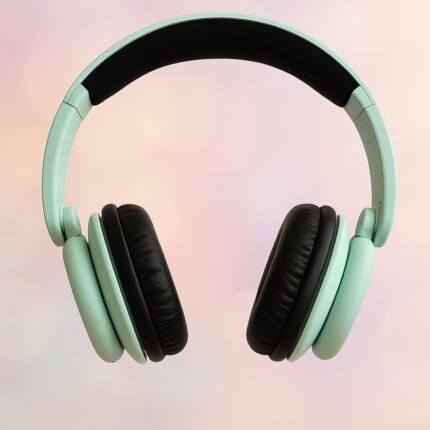 boAt Rockerz 450 On Ear Bluetooth Headphones with Upto 15 Hours Playback, 40MM Drivers, Padded Ear Cushions - Aqua Blue