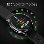 Fire-Boltt Ninja Talk 1.39"Round Bluetooth Calling Smartwatch, Metal Body, 120 Sports Modes Smartwatch - Black - Image 5