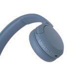 Sony WH-CH520, Wireless On-Ear Bluetooth Headphones with Mic, Upto 50 Hours Playtime - Blue - Image 4