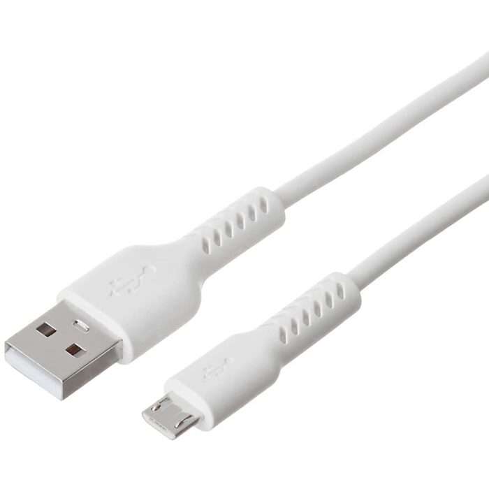 AmazonBasics 2 Amp USB Wall Charger & Micro USB Cable (White) - Image 4