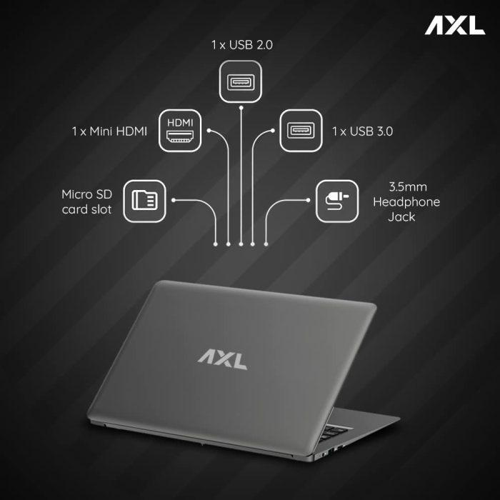 AXL VayuBook Laptop 14.1 Inch FHD IPS Display (4GB Ram,128GB SSD) 1920 * 1080 Resolution | HD Gemini Lake N4020 | Windows 11 - Image 5