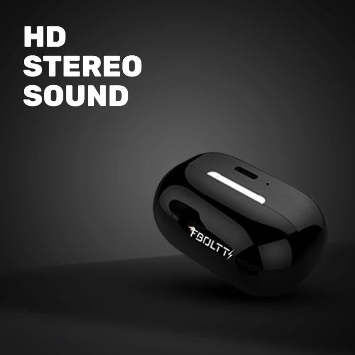 Fire-Boltt Buds BE1400 Truly Wireless Bluetooth in Ear Earbuds with Mic (Black) - Image 4