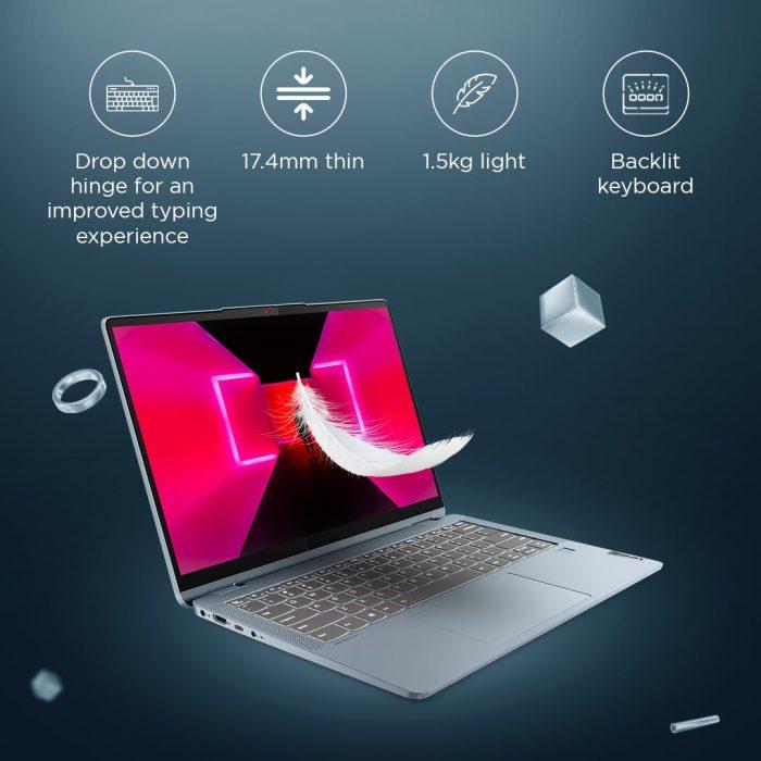 Lenovo IdeaPad Flex 5 AMD Ryzen 5 5500U 14" (35.56cm) WUXGA IPS 2-in-1 Convertible Touchscreen Laptop (16GB/512GB SDD/Win11/Office 2021 - Image 5