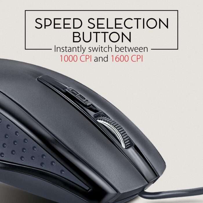 iBall Style36 Advanced Optical USB Mouse, Black - Image 4