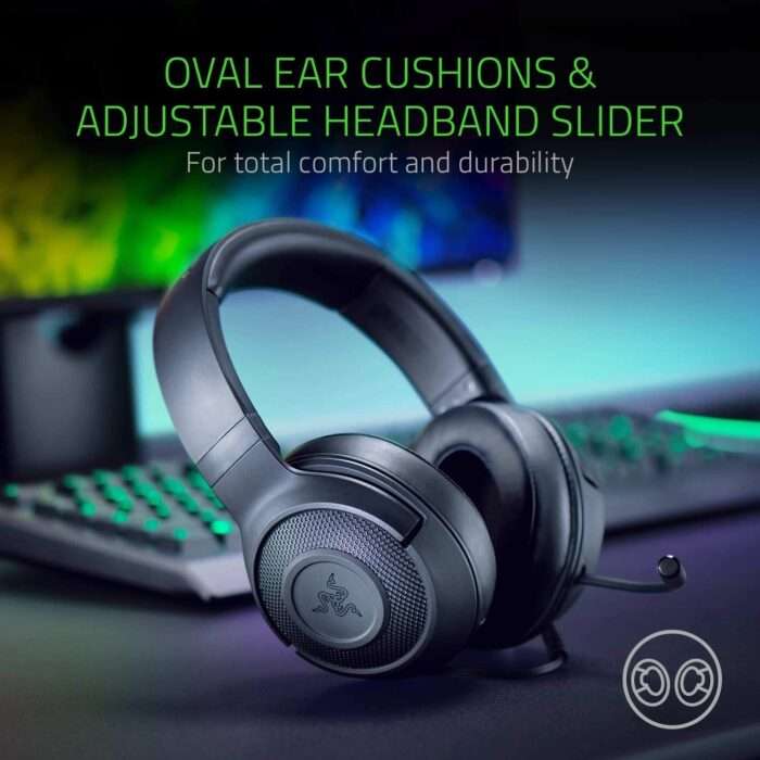 Razer Kraken X Lite Ultralight Gaming Headset, 7.1 Surround Sound Capable, Bendable Cardioid Microphone, Nintendo Switch - Image 6