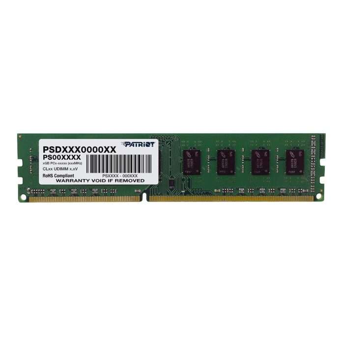 Patriot Signature 4GB PC3-10600 1333 MHz DDR3 Desktop Memory PSD34G13332 - Image 1