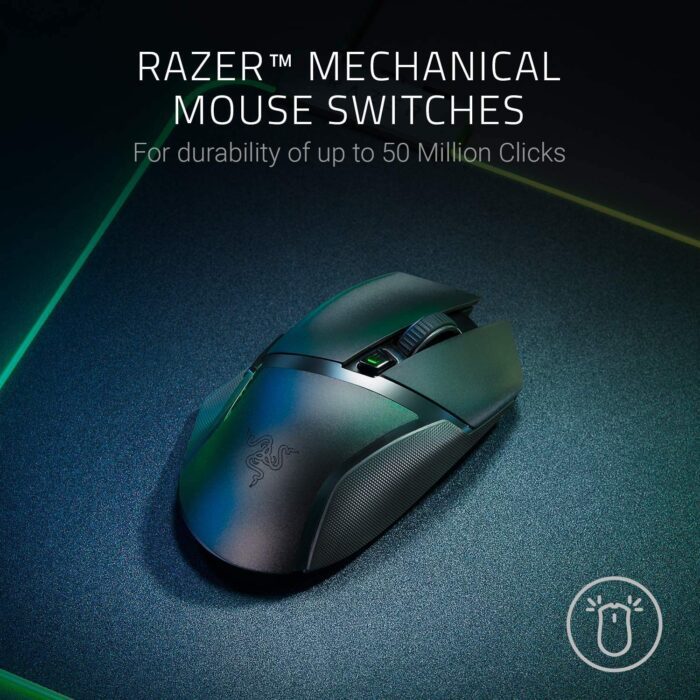 Razer Basilisk X HyperSpeed Wireless Gaming Mouse & HyperSpeed Wireless Compatible | 6 Programmable Buttons | 16000 DPI - Image 3