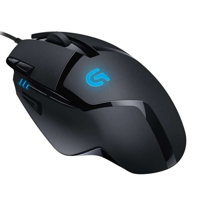 Logitech G402 Hyperion Fury USB Wired Gaming Mouse, 4,000 DPI, Lightweight, 8 Programmable Buttons – Black - Image 2
