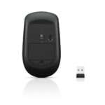 Lenovo 400 Wireless Mouse, 1200DPI Optical Sensor, 2.4GHz Wireless Nano USB, 3-Button, Upto 8M Left/Right & 100K Scroll clicks - Image 3